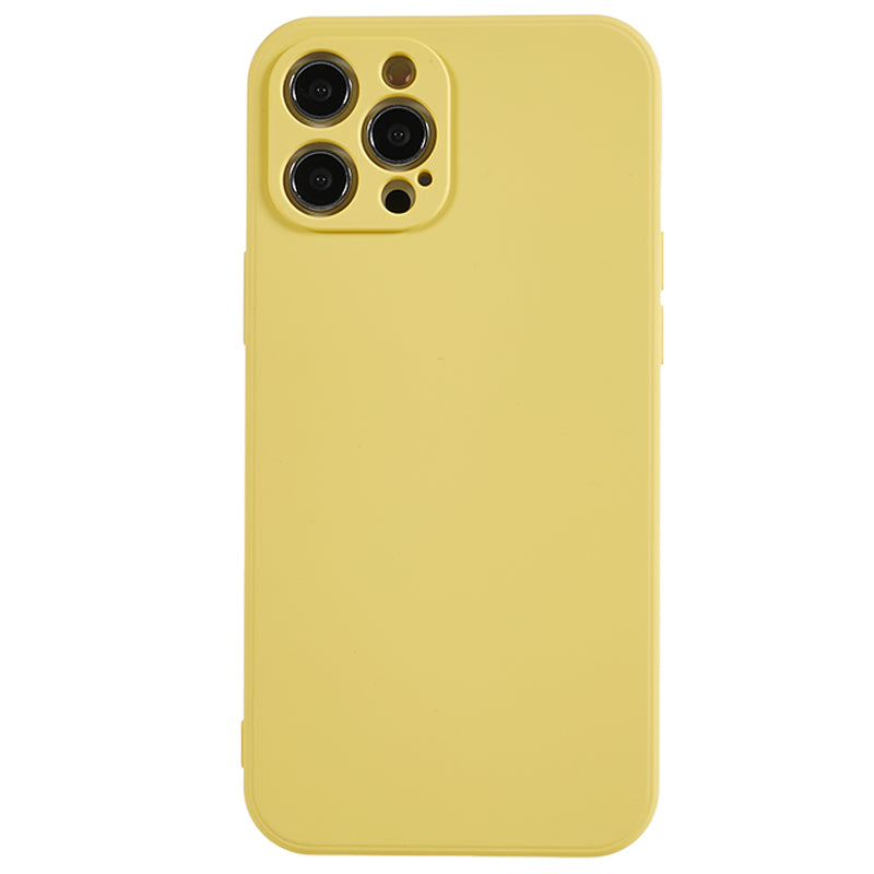 For iPhone 12 Pro Max 6.7 inch Soft TPU Drop-proof Rubberized Cover Fiber Lining Cushion Phone Case For iPhone 12 Pro Max 6.7 inch Soft TPU Drop-proof Rubberized Cover Fiber Lining Cushion Phone Case
